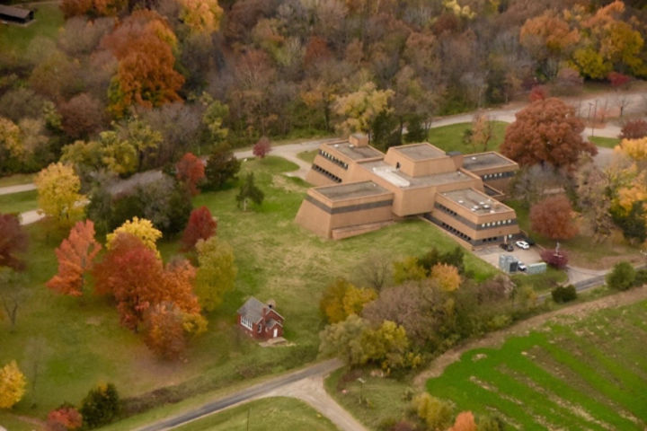 Dickson Mounds Museum in the Fall 